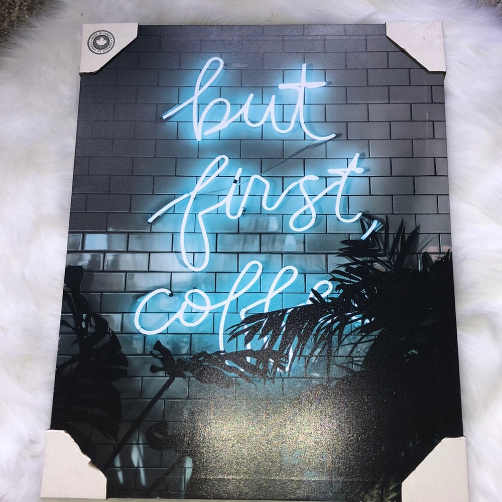 But First Coffee Art